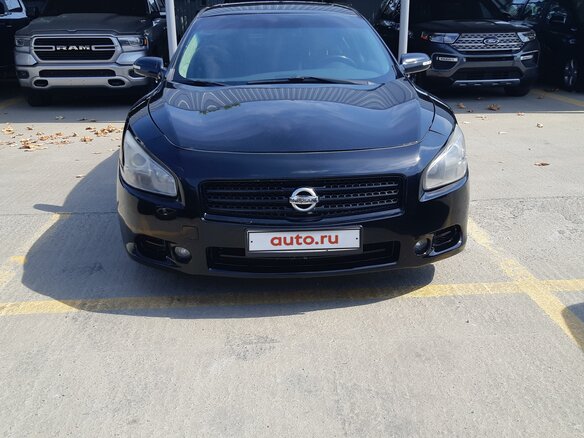 2008 Nissan Maxima VII (A35), чёрный