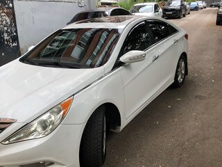 2011 Hyundai Sonata VI (YF), белый, 1300000 рублей, вид 1