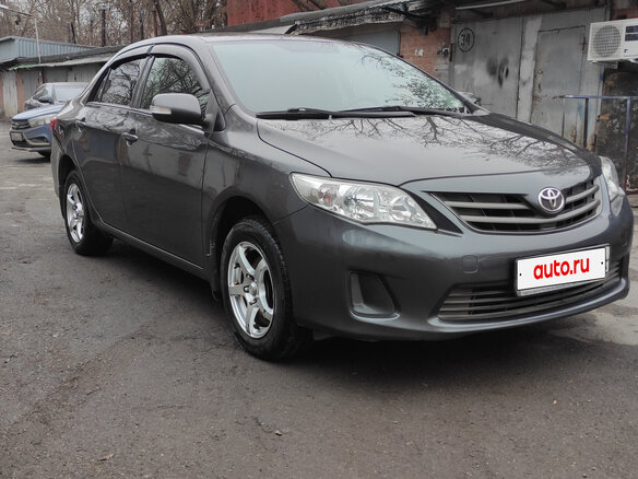 2012 Toyota Corolla X (E140, E150) Рестайлинг, серый, 999000 рублей - вид 4