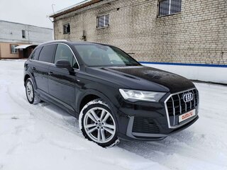 2019 Audi Q7 45 TDI II (4M) Рестайлинг, чёрный, 5980000 рублей, вид 1