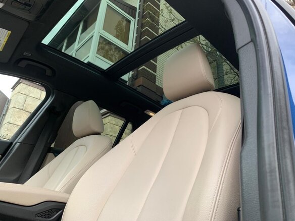 2021 BMW X1 28i xDrive II (F48) Рестайлинг, синий, 3290000 рублей - вид 8