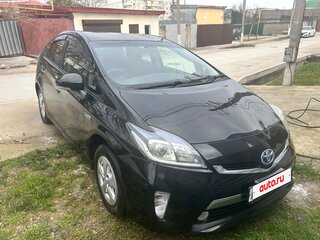 2012 Toyota Prius PHV ZVW35 III Рестайлинг (XW30), чёрный, 1450000 рублей, вид 2