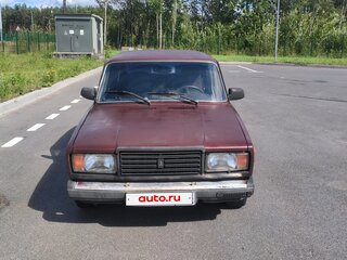 2008 Lada (ВАЗ) 2107, пурпурный, 120000 рублей, вид 1
