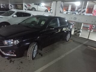 2020 Lada (ВАЗ) Vesta I, чёрный, 1400000 рублей, вид 1