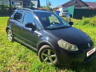 2009 Suzuki SX4 I (Classic) Рестайлинг, чёрный, 600000 рублей, вид 3