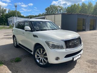 2012 Infiniti QX56 II, белый, 2600000 рублей, вид 1