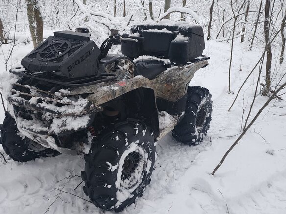 2013 Yamaha Grizzly 700, зелёный