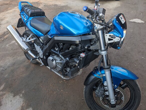 2006 Suzuki SV 650, синий, 350000 рублей - вид 6