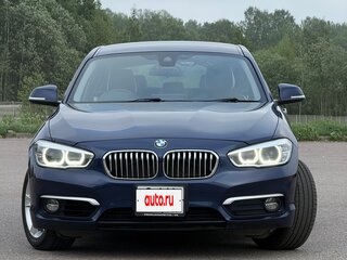 2016 BMW 1 серии 118i II (F20/F21) Рестайлинг, синий, 1490000 рублей, вид 3