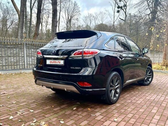 2014 Lexus RX 450h III Рестайлинг, чёрный, 2790000 рублей - вид 9