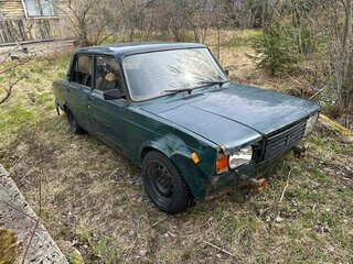 2007 Lada (ВАЗ) 2107, зелёный, 190000 рублей, вид 2