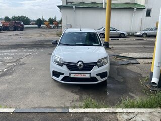 2019 Renault Logan II Рестайлинг, белый, 910000 рублей, вид 2