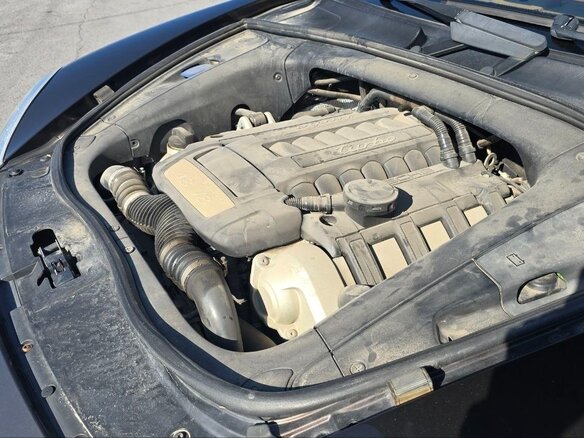 2008 Porsche Cayenne Turbo I Рестайлинг (957), коричневый, 1490000 рублей - вид 8