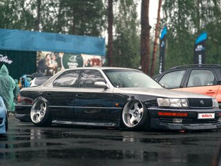 1991 Lexus LS 400 I, чёрный, 1200000 рублей, вид 4