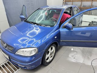 2002 Opel Astra G, синий, 270000 рублей, вид 1
