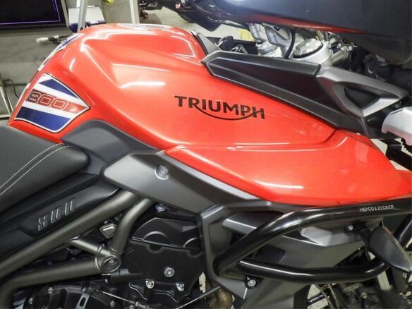 2015 Triumph Tiger 800, оранжевый, 800000 рублей - вид 8