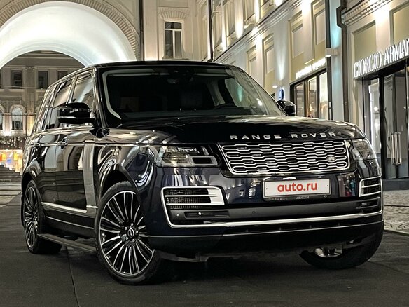 2018 Land Rover Range Rover IV Рестайлинг, синий