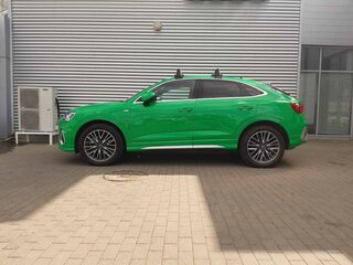 2021 Audi Q3 Sportback 40 TFSI II (F3), зелёный, 5000000 рублей, вид 2