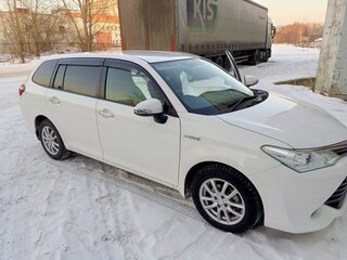 2015 Toyota Corolla Fielder XI (E160, E170, E180) Рестайлинг 1, белый, 1380000 рублей, вид 5
