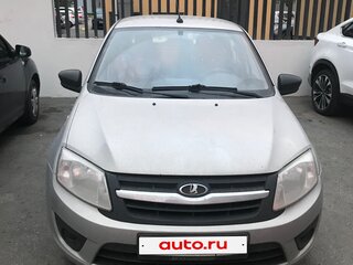 2018 Lada (ВАЗ) Granta I, серебристый, 500000 рублей, вид 2