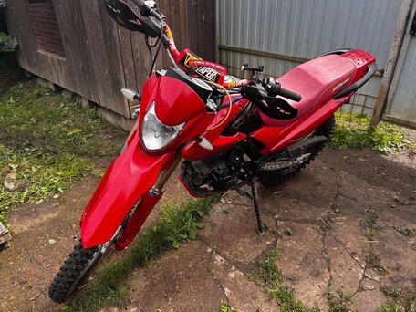 2015 Motoland XR250 Enduro, красный, 120000 рублей, вид 1