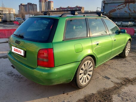 1998 Audi A4 I (B5), зелёный, 450000 рублей, вид 4
