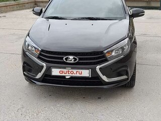 2019 Lada (ВАЗ) Vesta I, чёрный, 1200000 рублей, вид 2