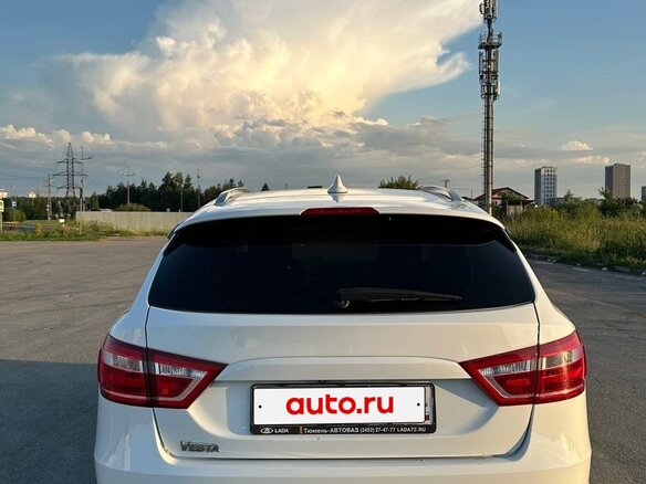 2018 Lada (ВАЗ) Vesta SW I, белый, 900000 рублей - вид 6