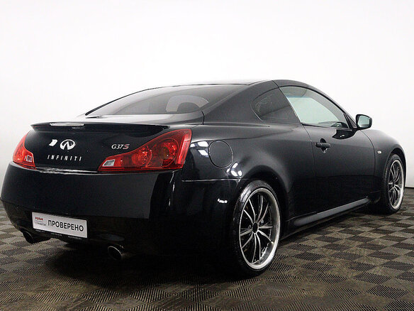 2008 Infiniti G G37 IV, чёрный - вид 4