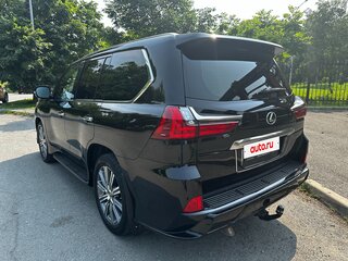 2016 Lexus LX 570 III Рестайлинг 2, чёрный, 7250000 рублей, вид 3