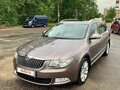 2011 Skoda Superb II, бежевый