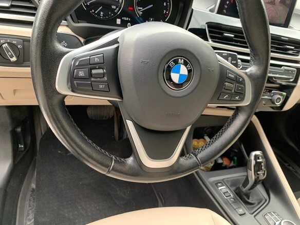 2021 BMW X1 28i xDrive II (F48) Рестайлинг, синий, 3290000 рублей - вид 14