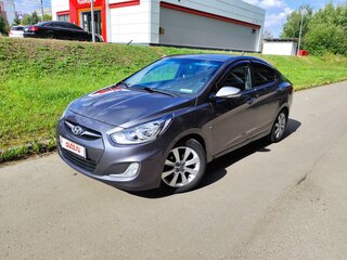2011 Hyundai Solaris I, серый, 550000 рублей, вид 1