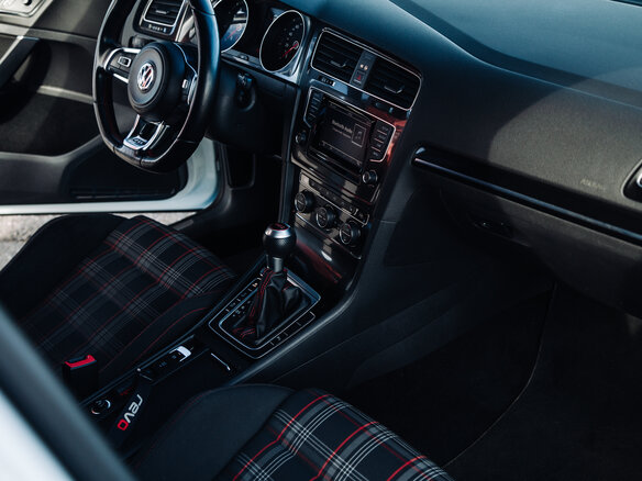 2013 Volkswagen Golf GTI VII, голубой - вид 12