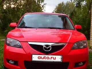 2008 Mazda 3 I (BK) Рестайлинг, красный, 550000 рублей, вид 1