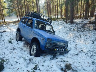 2003 Lada (ВАЗ) 2121 (4x4) I Рестайлинг, синий, 300000 рублей, вид 4