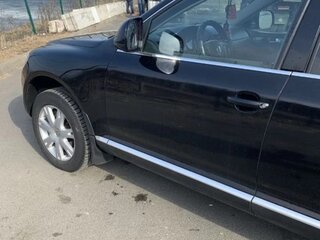 2007 Volkswagen Touareg I Рестайлинг, чёрный, 1305000 рублей, вид 3