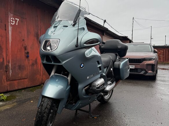 1999 BMW R 1100 RT, синий, 360000 рублей - вид 4