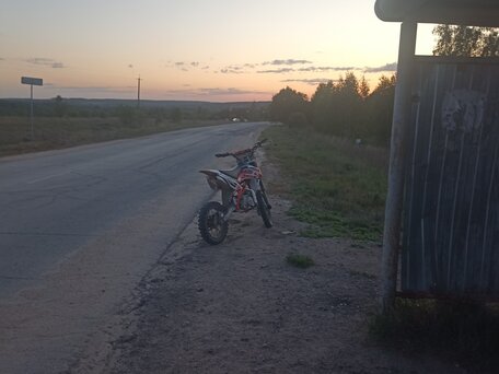 2022 Kayo Basic TT125, оранжевый, 65000 рублей, вид 2