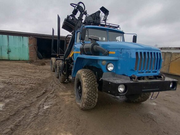 2007 Урал 44202, голубой, 3300000 рублей