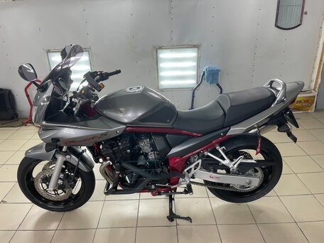 2006 Suzuki Bandit GSF 650, серебристый, 350000 рублей, вид 5