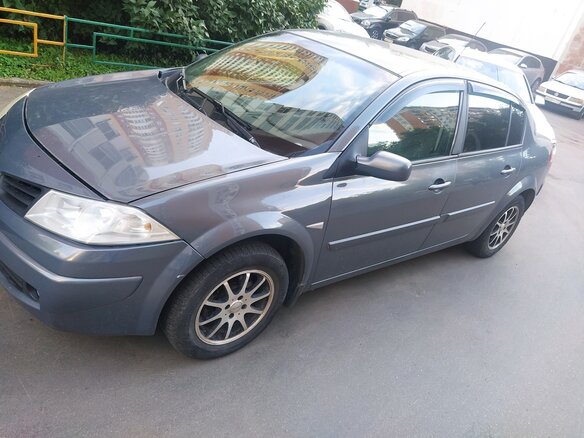 2007 Renault Megane II Рестайлинг, серый - вид 5