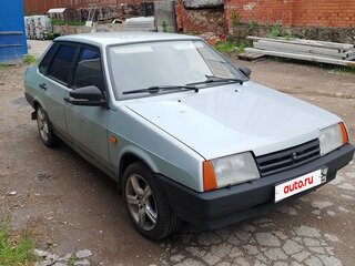 2003 Lada (ВАЗ) 21099, жёлтый, 300000 рублей, вид 3