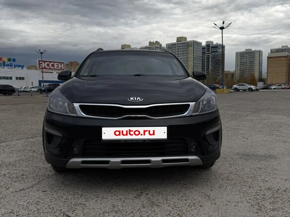 2019 Kia Rio X-Line IV, чёрный, 1400000 рублей - вид 1