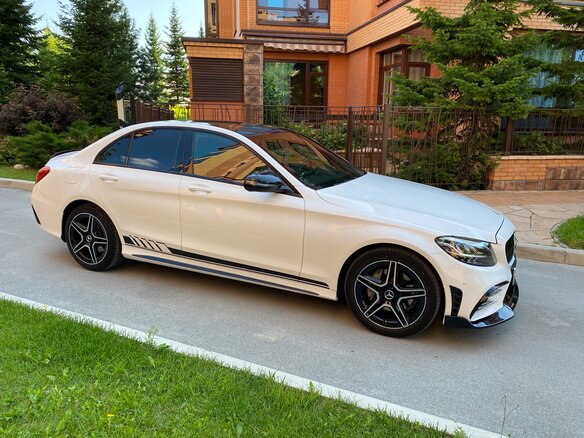 2018 Mercedes-Benz C-Класс 200 IV (W205) Рестайлинг, белый - вид 5
