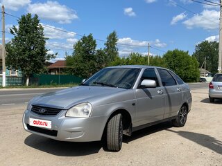 2011 Lada (ВАЗ) Priora I, серебристый, 350000 рублей, вид 1