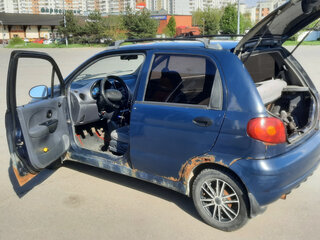 2009 Daewoo Matiz I Рестайлинг, синий, 180000 рублей, вид 4