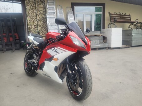 2009 Yamaha YZF-R6, красный, 690000 рублей, вид 5