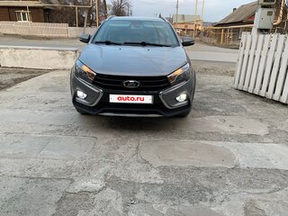 2018 Lada (ВАЗ) Vesta SW Cross I, серый, 880000 рублей, вид 1