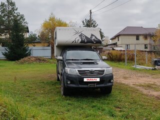 2012 Toyota Hilux VII Рестайлинг, серый, 2500000 рублей, вид 2